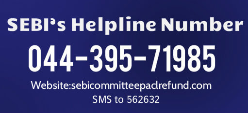 PACL-SEBI Helpline Number