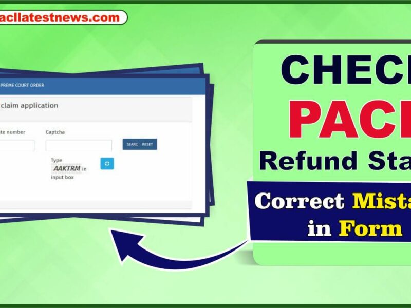SEBI PACL Refund Last Date 2022 Extended