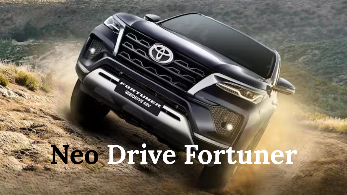 New Toyota Fortuner with Neo Drive 48V mild-hybrid variant.